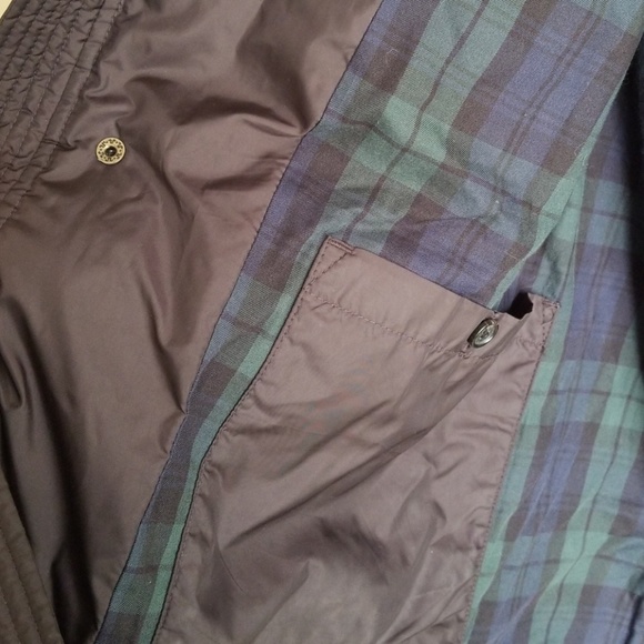 Navy quilted walking coat - Picture 4 of 4